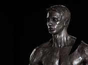 Bronze Sculpture, contemporary nude figure, mortality